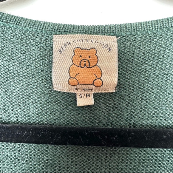 Vintage Boho Cottagecore Wool Blend Sweater Vest Hand Embroidered Kitschy - Picture 5 of 9